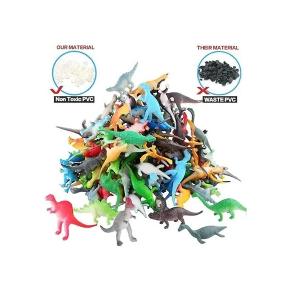 Juego de 82 piezas de mini dinosaurio para suministros de_6