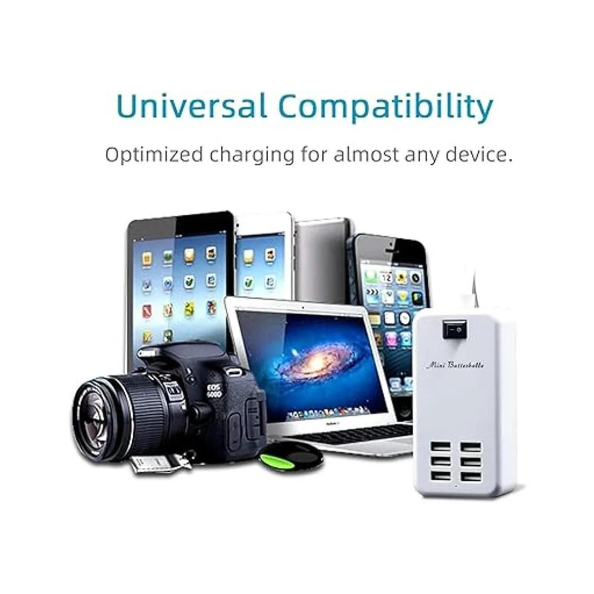 6 puertos USB cargador Hub de escritorio enchufe de EE._3