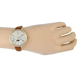 Peugeot 3053 Reloj de cuarzo analógico chapado en oro de_3