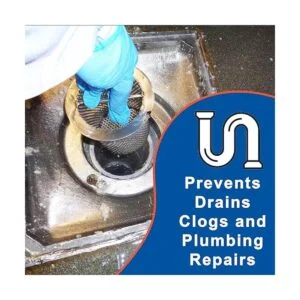 Colador comercial de drenaje de piso de 3 pulgadas 8