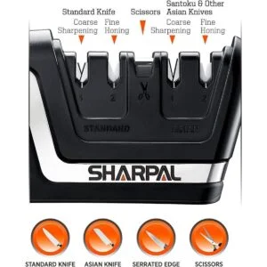 SHARPAL 104N Afilador profesional 5 en 1 para cuchillos y_2