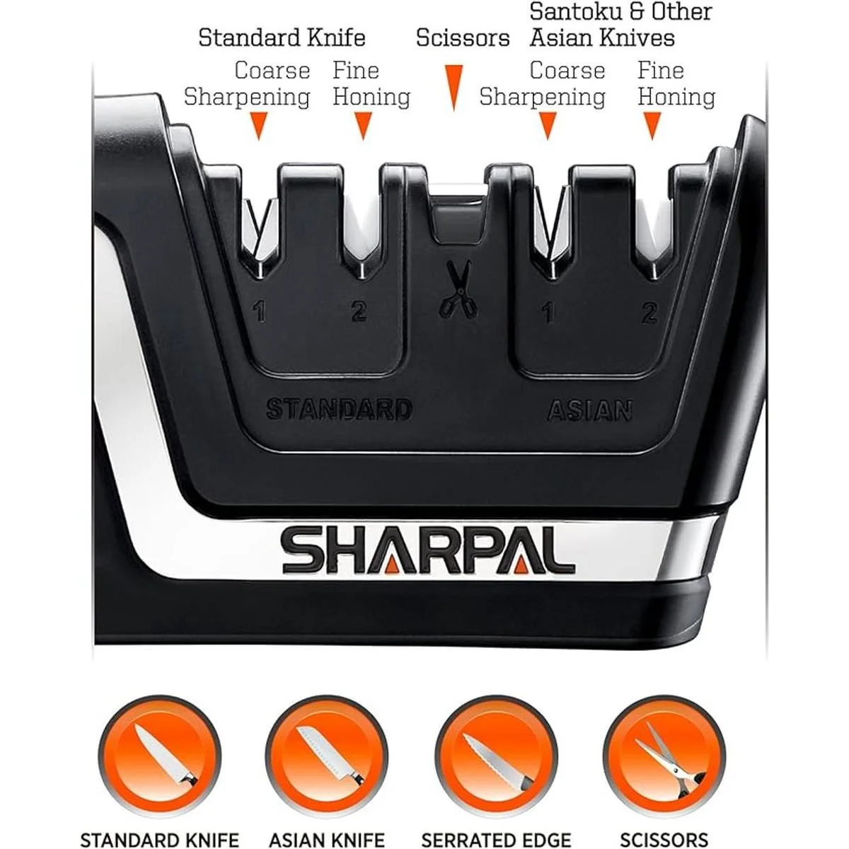 SHARPAL 104N Afilador profesional 5 en 1 para cuchillos y_2