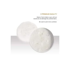 SPTA Almohadilla de pulido de lana 6 piezas de 6