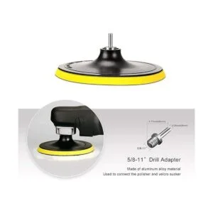 SPTA Almohadilla de pulido de lana 6 piezas de 6