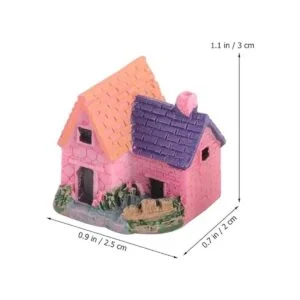 TINKSKY 4pcs miniatura casa de muñecas Bonsai Craft jardín_6