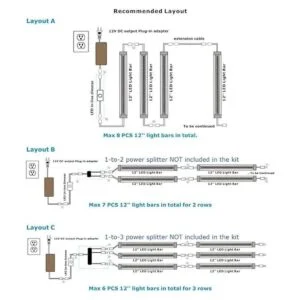 Luces LED Litever bajo clóset Blanco LL0086P_4