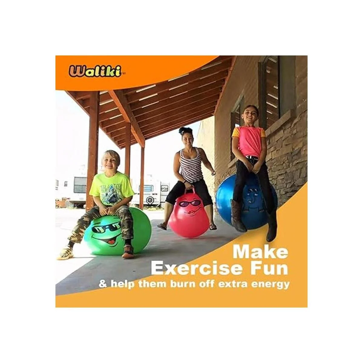 Bola de saltar WALIKI para niños y adultos bola de saltar_5