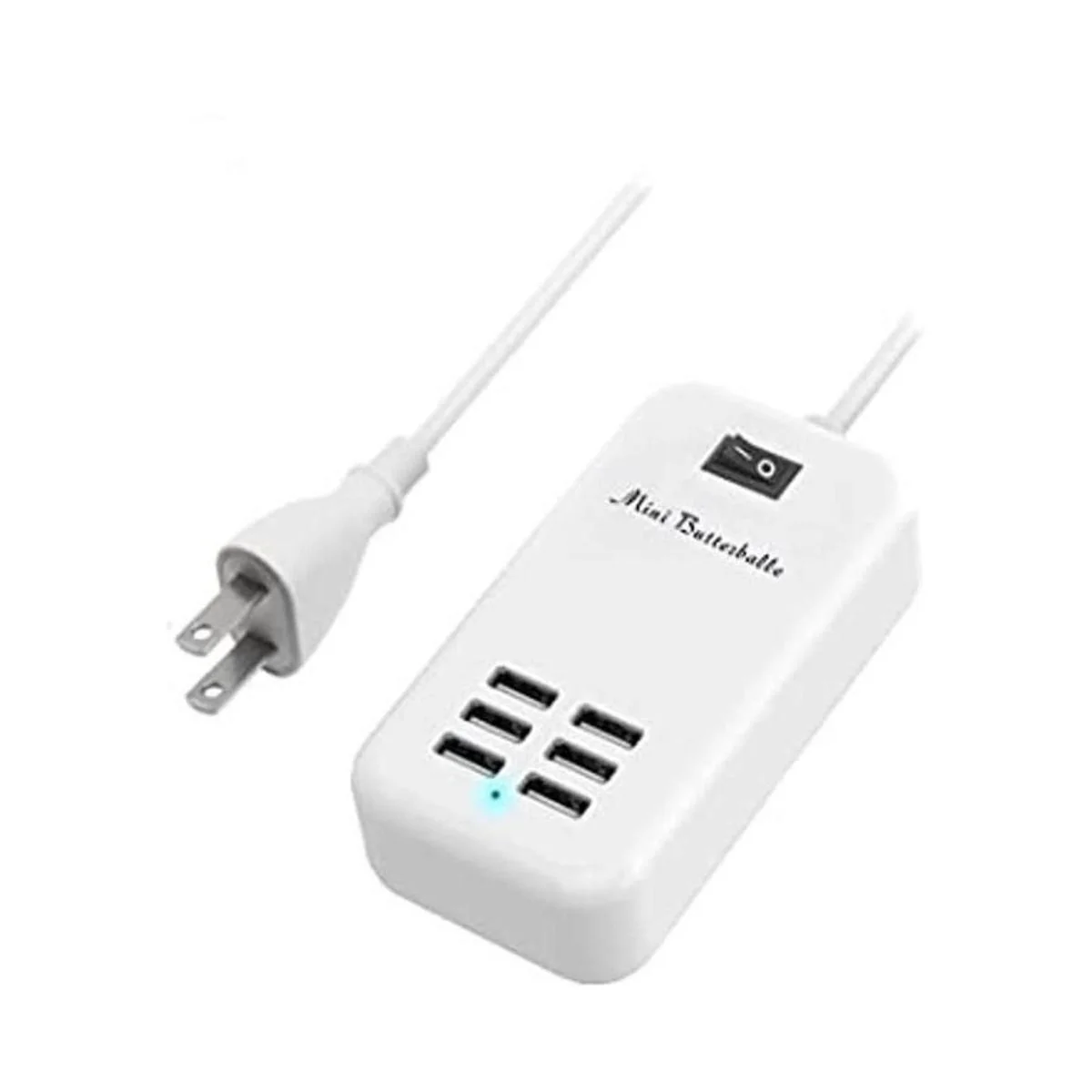 6 puertos USB cargador Hub de escritorio enchufe de EE._1