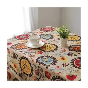 Aothpher Manteles modernos bohemios lavables con encaje