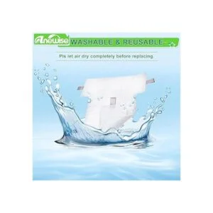 Anewise Paquete de 4 almohadillas para Shark DustAway