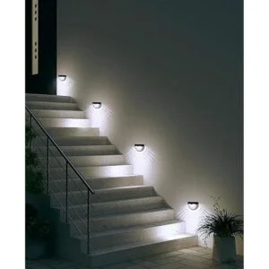 Luces solares para cercas OTHWAY. Soporte de pared._3