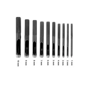 IRISFLY 10 unidades Ronda Acero Craft sacabocados de 1 mm_2