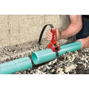 Ridgid STRAPLOCK Manija de tubo color rojo_6