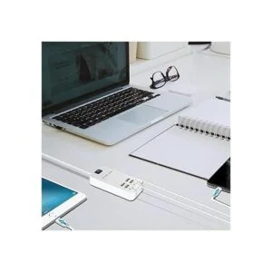 6 puertos USB cargador Hub de escritorio enchufe de EE._6