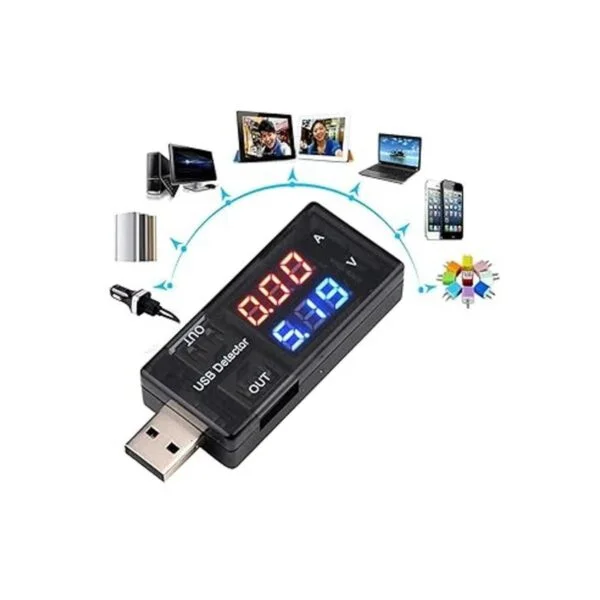 Diymore Cargador USB Doctor Detector de carga de voltaje_3