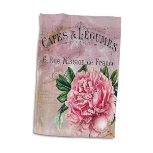 3dRose PS clásico French clásico Pink Peony Botánico_4