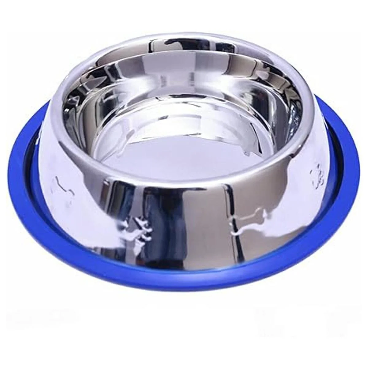 Juego de 2 tazones para perro de acero inoxidable grabados