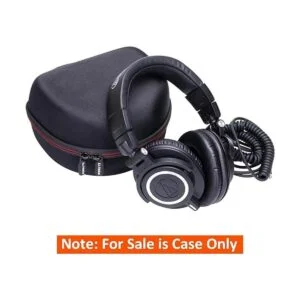 LTGEM Funda rígida de EVA para audífonos AudioTechnica