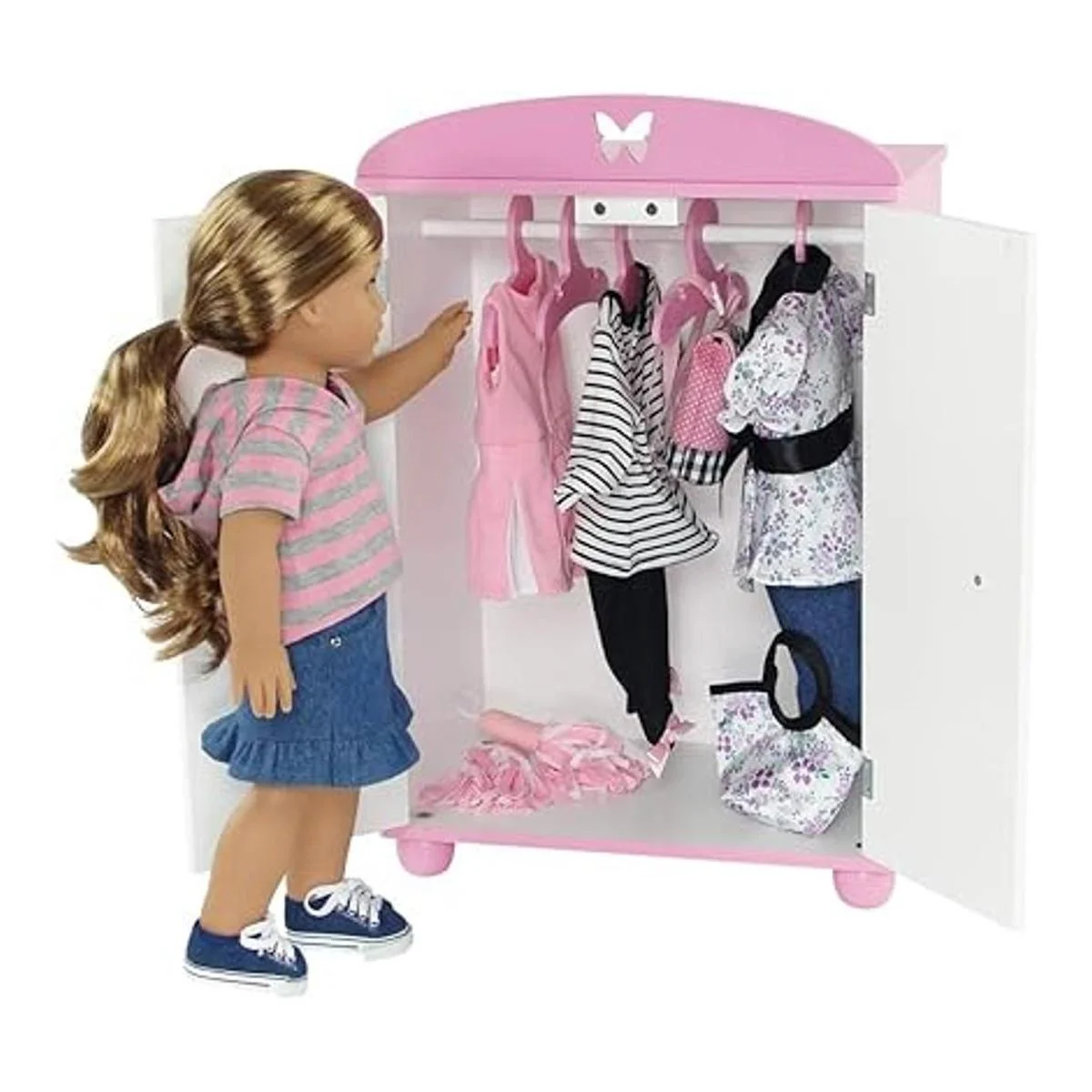 Emily Rose mueble de muñecas de 18 pulgadas para muñecas