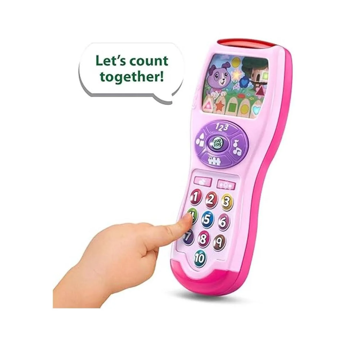 Luces de aprendizaje de violeta LeapFrog con control_2