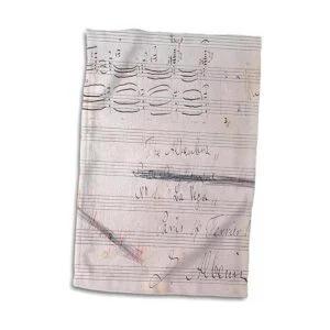 3D Rose Isaac AlbenizSpanish ComposerMusic Manuscrito Hi13_4