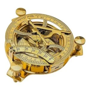 MERIDIAN NAUTICALS Brújula de latón macizo estilo_2