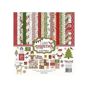 Echo Park Paper Company kit de colección I love Christmas_1