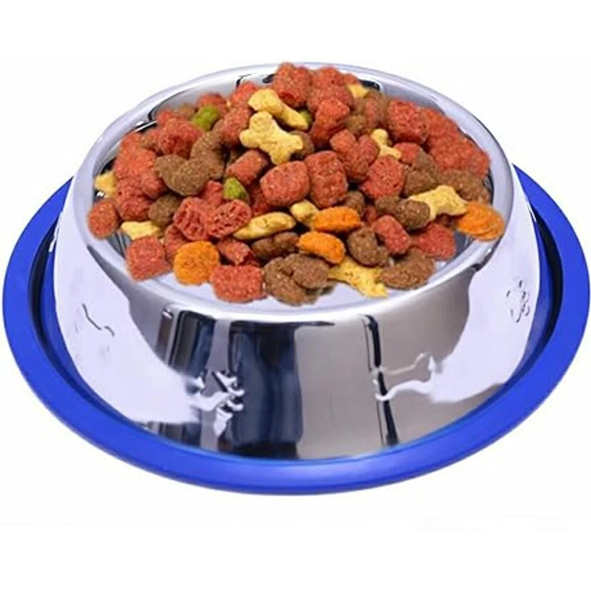 Juego de 2 tazones para perro de acero inoxidable grabados