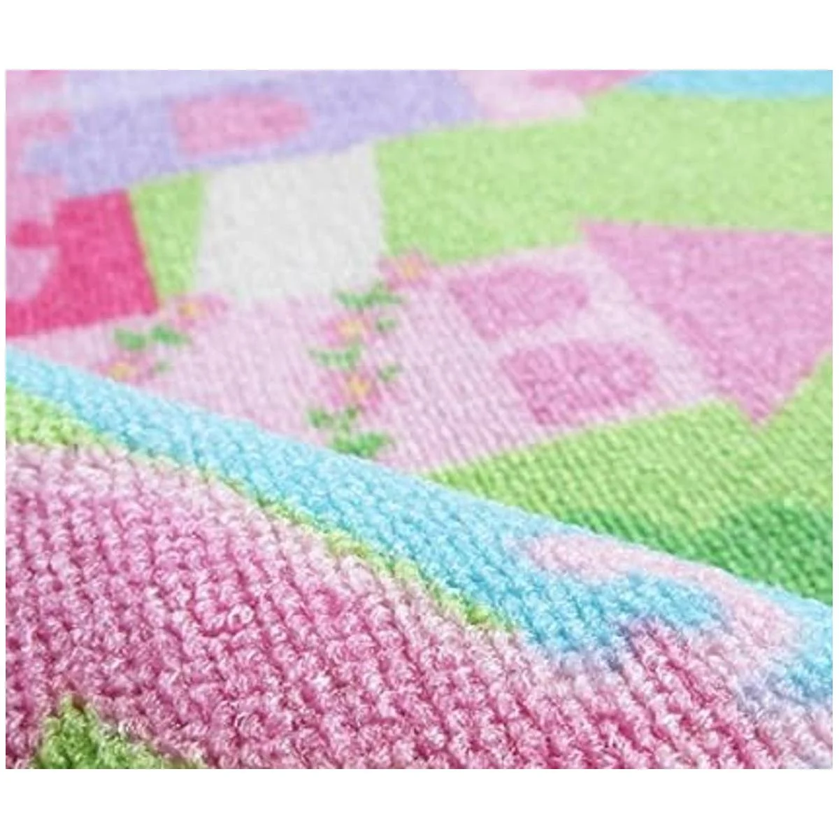 HUAHOO Alfombra rosa para dormitorio de niñas diseño de_4