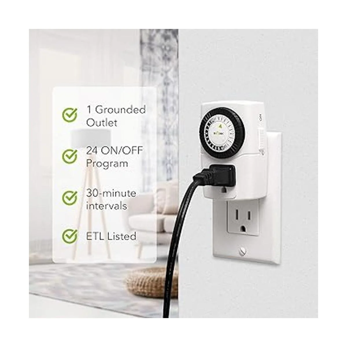 Century Temporizador mecánico para interior de 24 horas_2