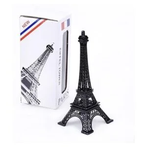 Decoración de la estatua de la Torre Eiffel 7 pulgadas de