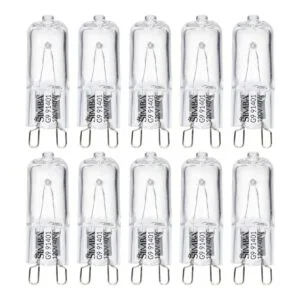 Simba Lighting Bombilla halógena G9 T4 de 40 W JCD BiPin_1