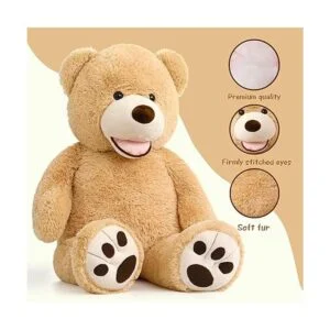 MorisMos Oso de peluche gigante con patas grandes_5
