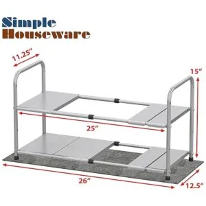 SimpleHouseware Anaquel organizador bajo fregadero con_5