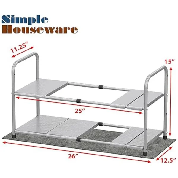 SimpleHouseware Anaquel organizador bajo fregadero con_5