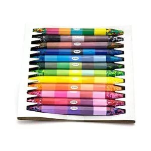 Libro para colorear Crayones modernos para colorear de_1