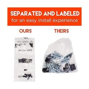 ECHOGEAR Tornillos de montaje para TV Paquete de_3