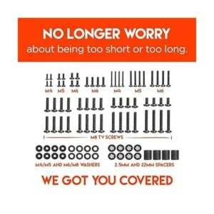 ECHOGEAR Tornillos de montaje para TV Paquete de_2