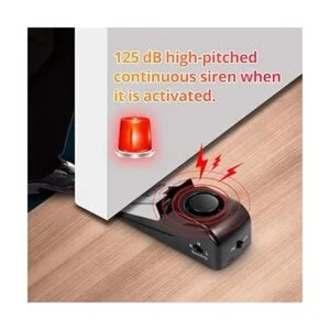 TOWODE Paquete de 3 alarmas de tope de puerta mejoradas_4