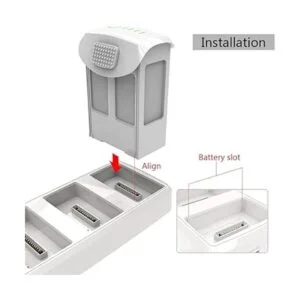 Smatree Hub de carga de batería compatible para DJI_2