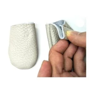 INNETOC Inton 10 pares de guantes de cuero de fieltro de_4