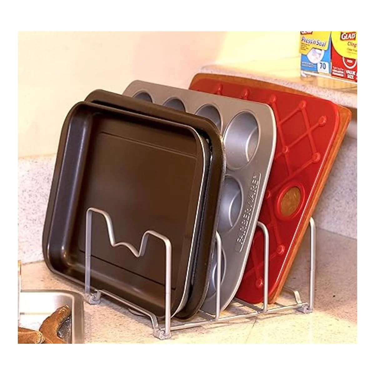 SimpleHouseware Soporte organizador de despensa y_4