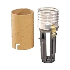 BP Lamp Med. Base enchufe de vela sin llave con hicopio_1