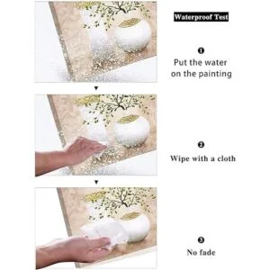 SZ HD Arte de pared de 3 piezas para bañopasillo_5