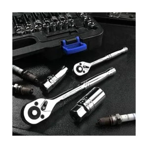 EPauto . Juego de llaves de corte de 69 piezas 14 y 38