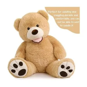 MorisMos Oso de peluche gigante con patas grandes_4