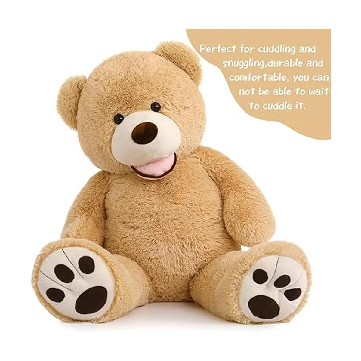 MorisMos Oso de peluche gigante con patas grandes_4