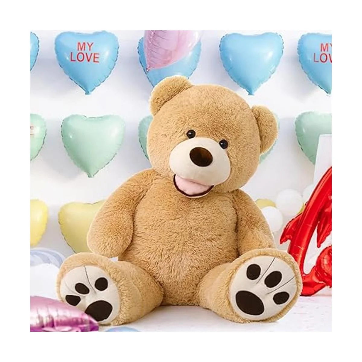 MorisMos Oso de peluche gigante con patas grandes_2