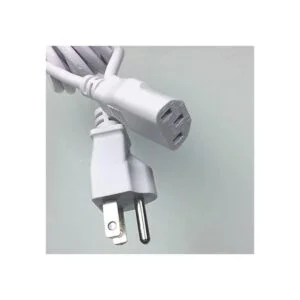 Ipax Cable de alimentación de CA blanco extra largo de 15_6