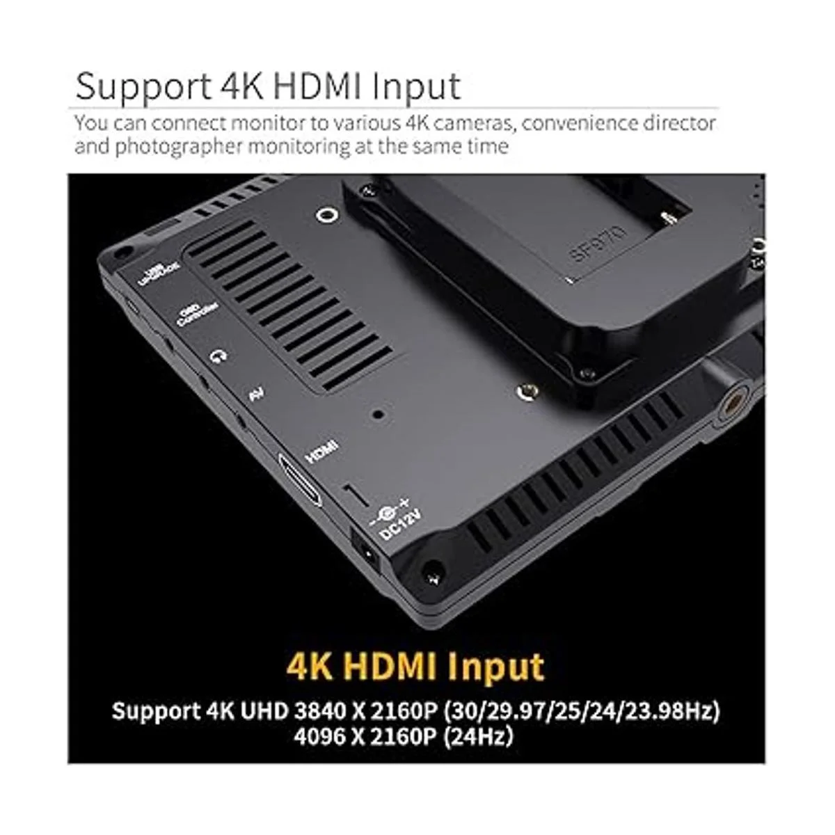 FEELWORLD FW759 Cámara DSLR Monitor de campo HD Video_3